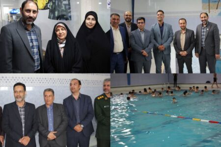 استخر گلپایگان پس از سال‌ها انتظار بازگشایی شد