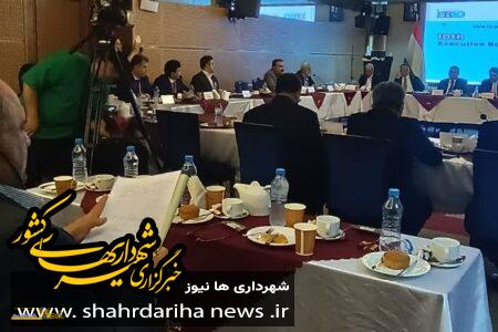 دهمین نشست هیئت اجرایی مجمع شهرداران آسیایی در تهران / نوروزی شهردار کرمانشاه  سخنران ویژه این نشست است