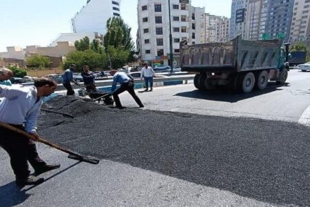 اجرای بیش از ۹۰ هزار متر مربع روکش آسفالت در گلپایگان