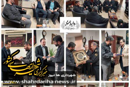 دیدار جمعی از مدیران شهری با مسئول سازمان بسیج شهرداری تهران
