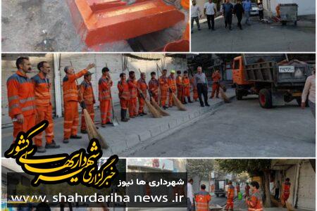معابر کلیدی در منطقه ۱۸ پایتخت باز پیرائی شدند