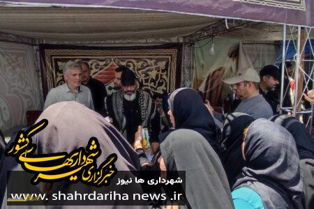 خدمات فرهنگی به چند هزار نفر در موکب منطقه۲۲ تهران/ برپایی غرفه ویژه نوجوانان