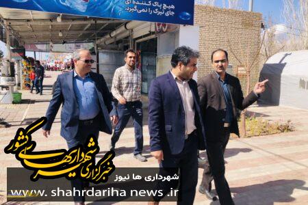 بازدید میدانی از ستاد تسهیلات سفر نوروزی شهرداری قاین