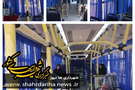 همه ناوگان اتوبوسرانی شهر اهواز مجهز به کولر و پرده هستند