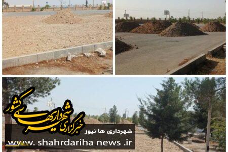  آغاز عملیات احداث نخستین زمین تنیس خاکی در منطقه ۲۱ تهران