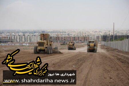 اجرای عملیات فاز نخست رینگ پیرامونی باغ مشاهیر اصفهان