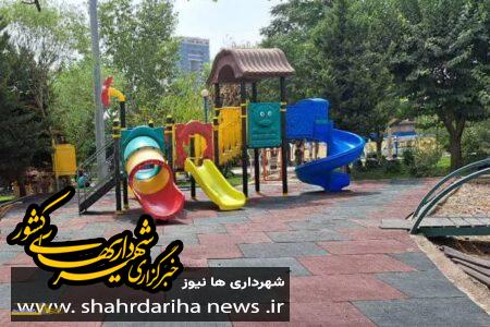ایمن‌سازی زمین بازی کودکان۱۲ بوستان منطقه ۲۲ تهران