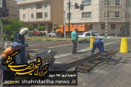 تبدیل انهار قدیمی و روباز منطقه 22  تهران به نهرهای جدید