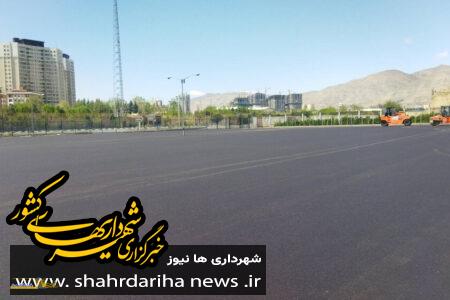 اتمام نوسازی آسفالت شمال به جنوب بزرگراه آزادگان تهران