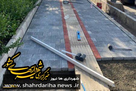 مناسب‌سازی فضاهای شهری منطقه ۲۲ برای تردد بدون دغدغه شهروندان/توسعه پياده‌رو سازی در شمال‌غرب تهران