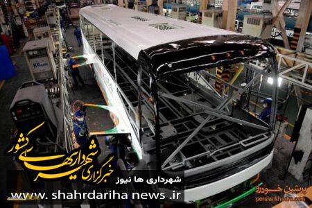 رونمایی از اتوبوس «همت۲» با ۸۵ درصد قطعات داخلی؛ اشتغالزایی برای ۱۰۰۰ مهندس و کارگر ایرانی