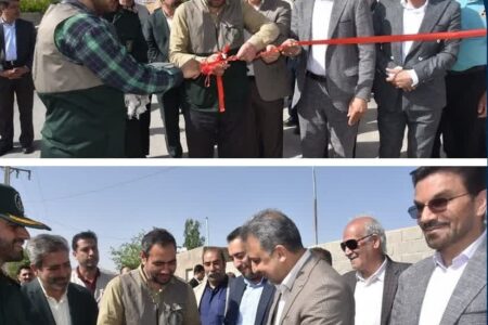 آیین افتتاح جاده دسترسی به گلزار شهدای محله جرم افشار شهرضا