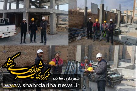 ایمنی ساختمان های درحال ساخت گلپایگان بازرسی شد
