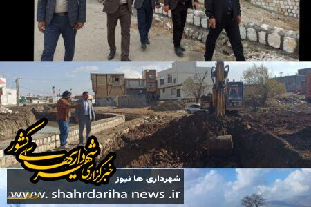 آغاز فاز سوم ساماندهی رودخانه مرکزی شهر شاپورآباد