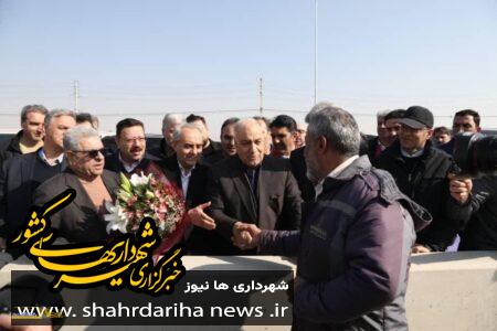 24 کیلومتر از پروژه آزادراه تبریز-مرند افتتاح شد