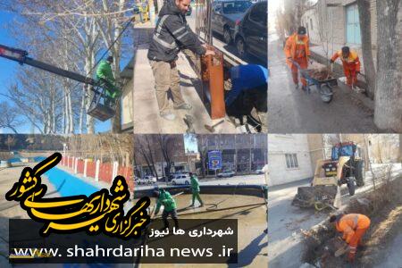 پاكسازی مضاعف شهر گلپایگان در طرح استقبال از بهار1404