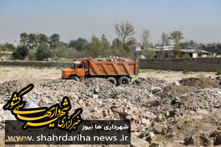 راه اندازی هشت ایستگاه تخلیه نخاله در اهواز