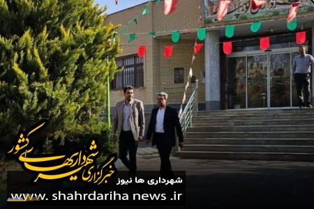 بازدید مدیرکل دفتر امور شهری استانداری اصفهان از شهر کوهپایه