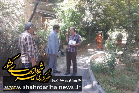 مرمت و بهسازی پیاده‌راه‌ها در چهار محله پرجمعیت منطقه ۲۲ تهران