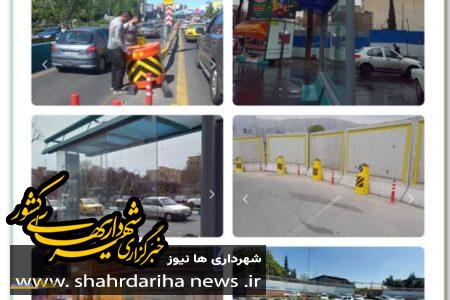 ایمن سازی معابر محلی و بزرگراهی پهناورترین منطقه پایتخت