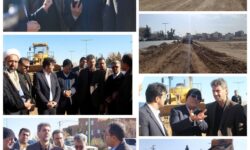 آغاز عملیات تعریض و بهسازی بلوار شهید سپهبد حاج قاسم سلیمانی در شهر خورزوق