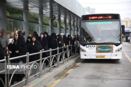 خدمات ناوگان اتوبوسرانی مشهد در ایام ماه رمضان