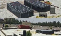 ساخت المان شهدای گمنام کوهپایه آغاز شد