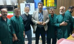 بازدید شهردار کوهپایه از موکب شهدای شهر