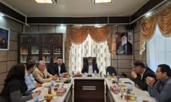 نشست مشترک مدیریت شهری آبیک با مسئولان اداره‌کل راه و شهرسازی استان قزوین برگزار شد