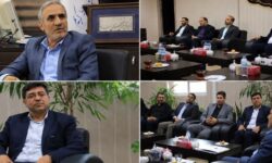 دیدار سرپرست جدید شهرداری رباط‌کریم با فرماندار شهرستان