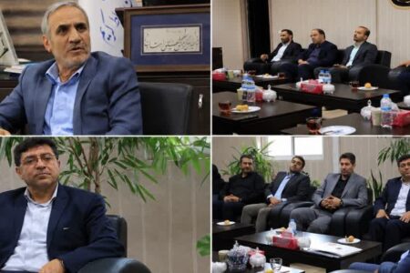 دیدار سرپرست جدید شهرداری رباط‌کریم با فرماندار شهرستان