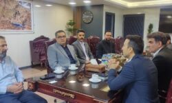 دیدار معاون بانکداری بانک تجارت با شهردار لواسان