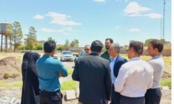 بازدید از روند احداث پارک بانوان رشتخوار
