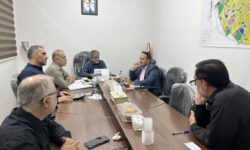 پیگیری مشکلات آبی شهر سرخه در دیدار با رئیس آبفا
