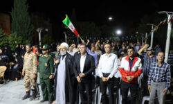 سوگواره «باید برخاست» به همت شهرداری شده لنجان برگزار شد