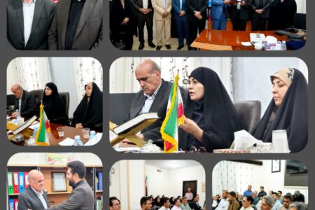 مراسم معارفه سرپرست جدید شهرداری بم برگزار شد