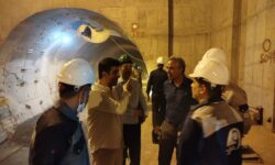  بازدید رئیس شورای شهر چهاردانگه از ایستگاه مترو چهاردانگه