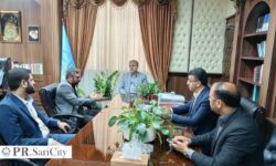 دیدار رئیس‌کل دادگستری مازندران و شهردار ساری