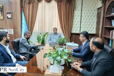 دیدار رئیس‌کل دادگستری مازندران و شهردار ساری