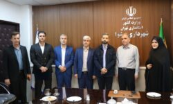 آیین تکریم و معارفه مدیر حراست شهرداری پیشوا برگزار شد