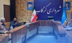 جلسه بررسی طرح معماری مجتمع تجاری ـ اداری شهرداری گرگاب برگزار شد