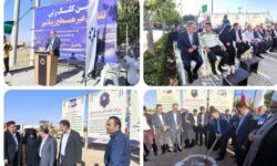 آیین کلنگزنی پروژه تقاطع غیرهمسطح زیباشهر