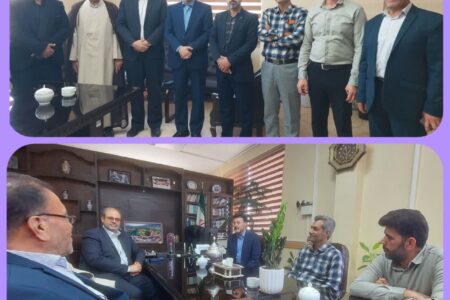 دیدار مجموعه مدیریت شهری خالدآباد با فرماندار شهرستان به مناسبت هفته دولت