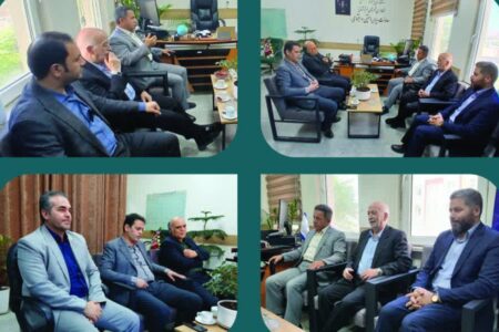 دیدار شهردار و اعضای شورای اسلامی شهر شاندیز با فرماندار شهرستان به مناسبت هفته دولت