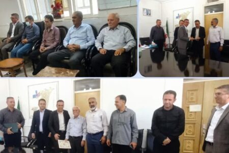 مراسم تودیع و معارفه حراست شهرداری آباده طشک برگزار شد
