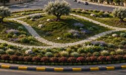 طراحی فضای سبز ورودی شهر گرگاب با رویکردی متفاوت