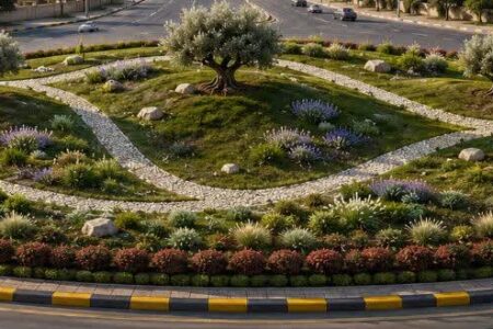 طراحی فضای سبز ورودی شهر گرگاب با رویکردی متفاوت