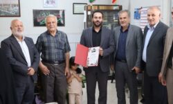 دیدار مدیریت شهری دیزیچه با سرپرست جدید اداره بنیاد شهید و امور ایثارگران