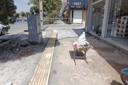 آغاز عملیات بهسازی و پیاده‌روسازی در بلوار امام خمینی (ره) تیران