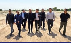 بازدید سرپرست شهرداری رباطکریم از پروژه اتصال خیابان مصلی به کمربندی جنوبی